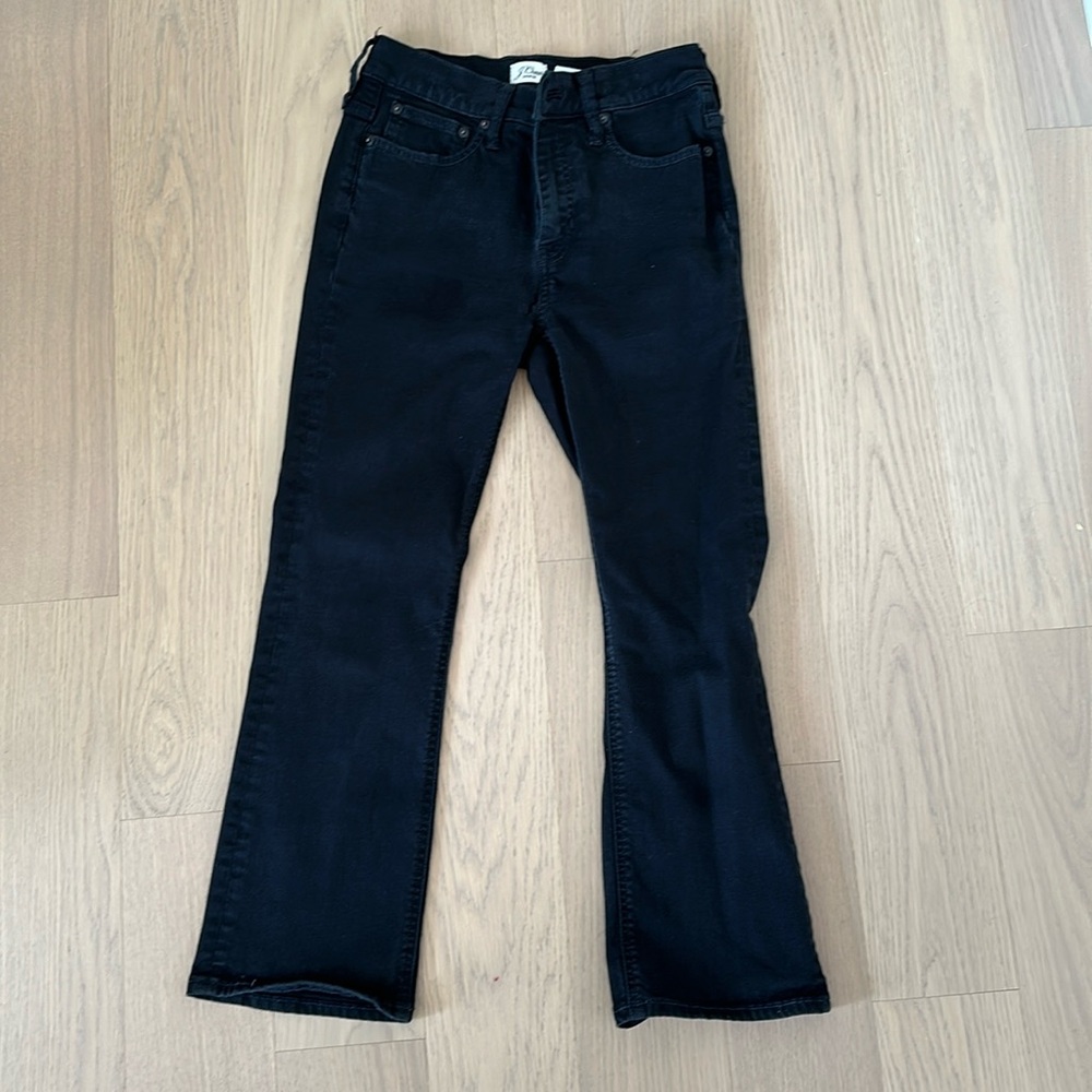 JCrew black denim